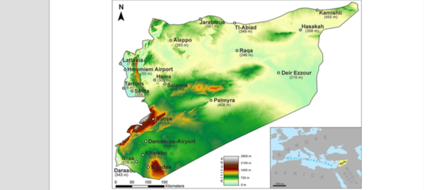 Droughts and extreme precipitation events in Eastern Mediterranean (scientific articles)